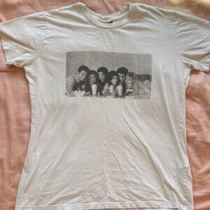 The Relaxed Tee Graphic Tee Shirt Sleeve White